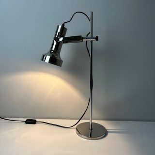 Chromen Bureaulamp Met Spot – Sische Leuchten | Jaren ‘70
