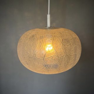 Hanglamp Met Glazen Bol – Doria Leuchten| Jaren ‘50/60