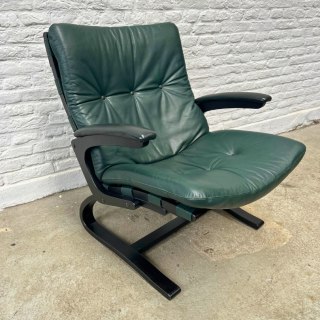 Fauteuil Leer – Solheim, Rybo Rykken | Jaren ’70