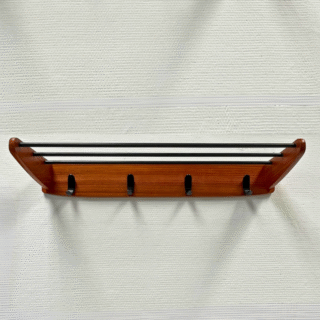 Wandkapstok – teak | jaren ‘60