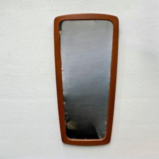 Wandspiegel – teak | jaren ‘60