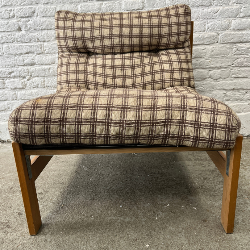 Lounge stoel – Zweeds | jaren ‘70 - Afbeelding 4