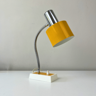 Bureaulamp – geel | jaren ‘70