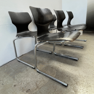 Set (6) designstoelen – Flötotto / Casala | jaren ‘70