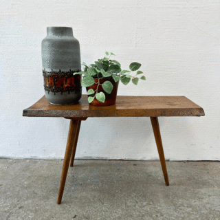 Planten- of bijzettafel hout | jaren ‘60