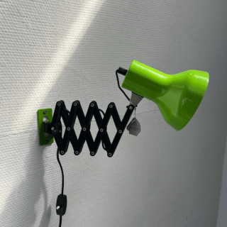 Schaarlamp groen – Pfäffle Leuchten | jaren ‘70
