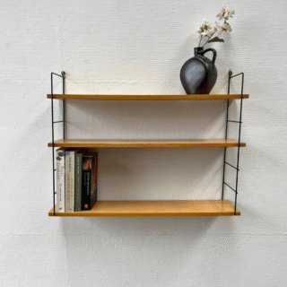 Wandrek met 3 planken *2 stuks*| jaren ‘60