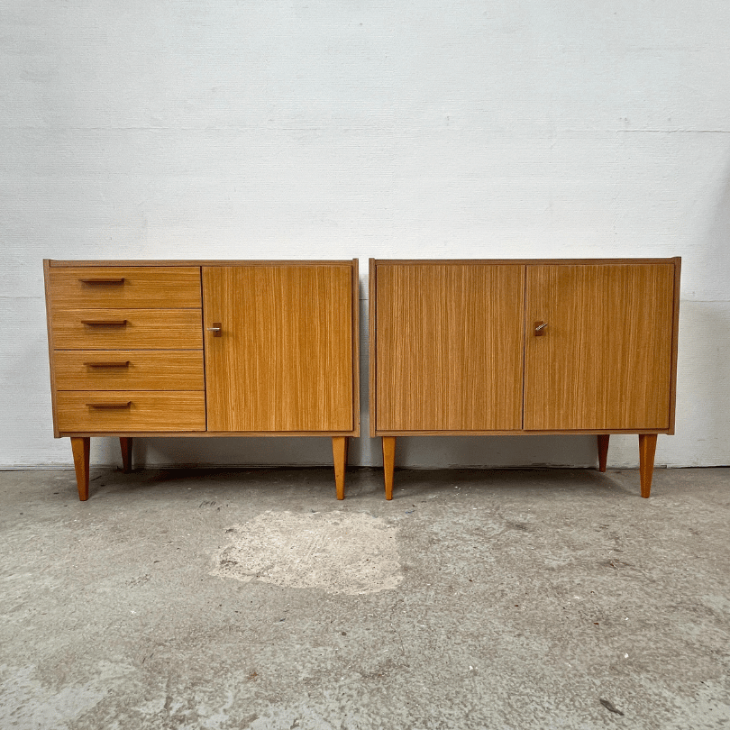 Vintage dressoir met lades – 3k Möbel | jaren ‘60 - Afbeelding 2