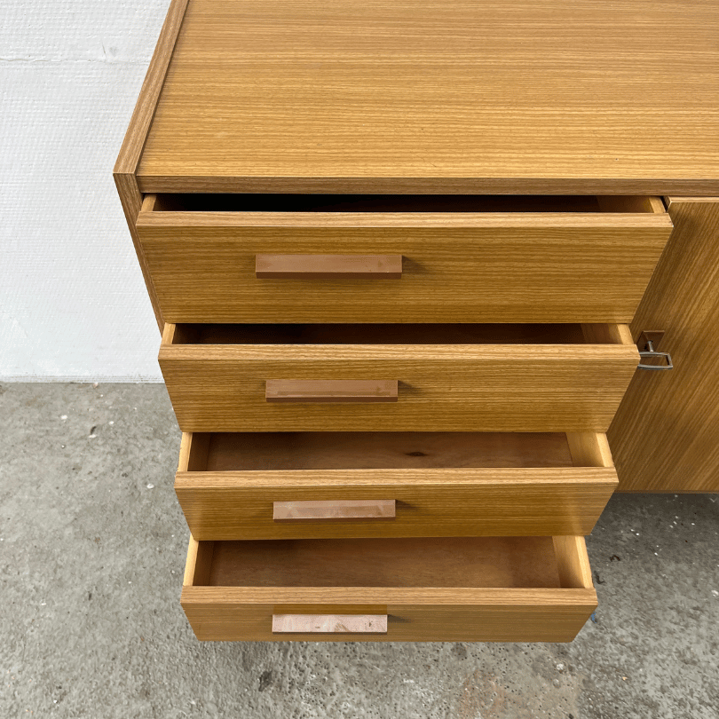 Vintage dressoir met lades – 3k Möbel | jaren ‘60 - Afbeelding 4