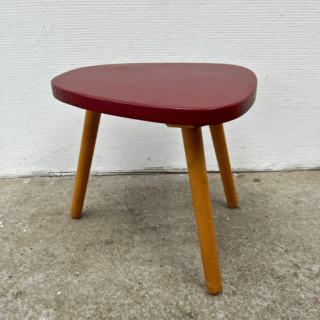 Plantentafeltje – bordeauxrood | jaren ‘50