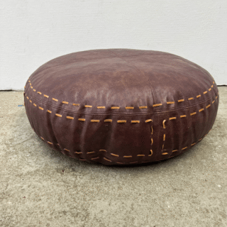 Grote Poef,  leer – rond | jaren ‘70