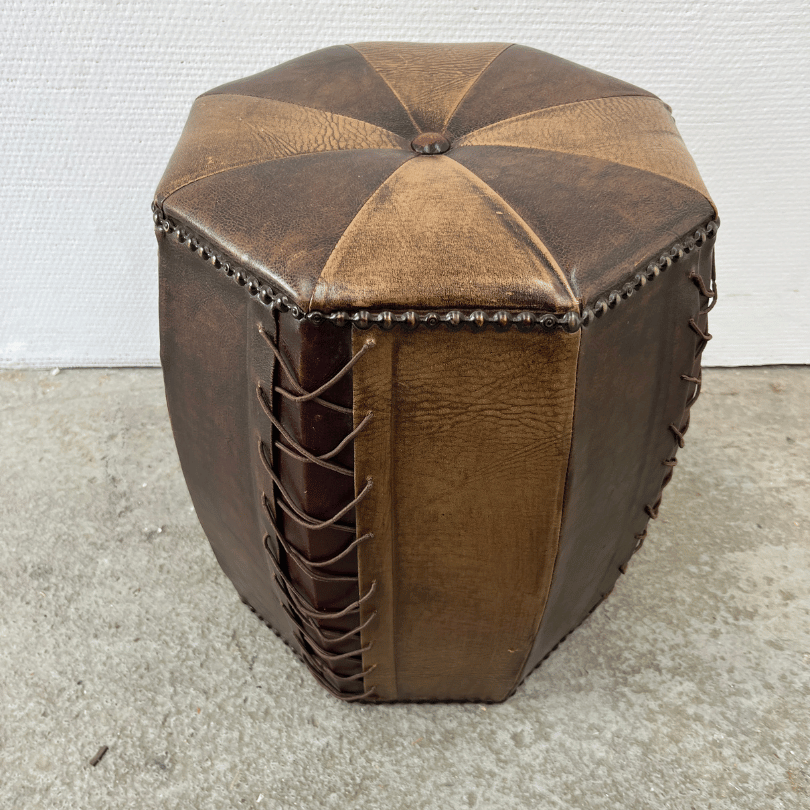 Vintage poef | jaren ‘70 - Afbeelding 4