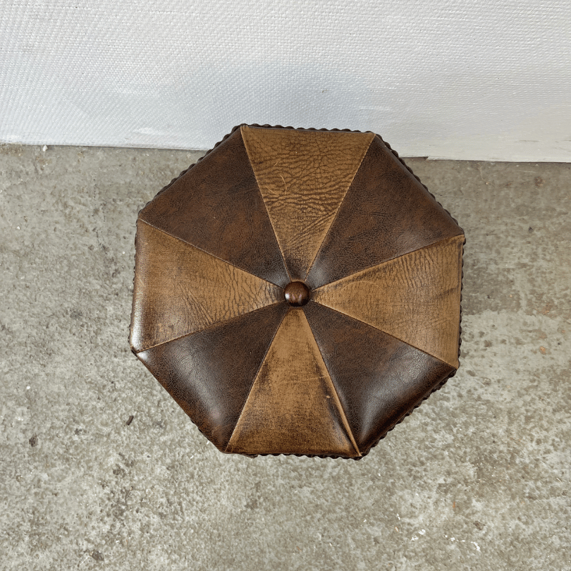 Vintage poef | jaren ‘70 - Afbeelding 3