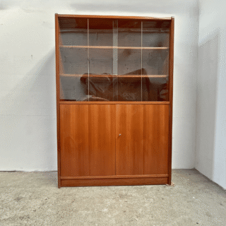 Vitrinekast – teak | jaren ‘60
