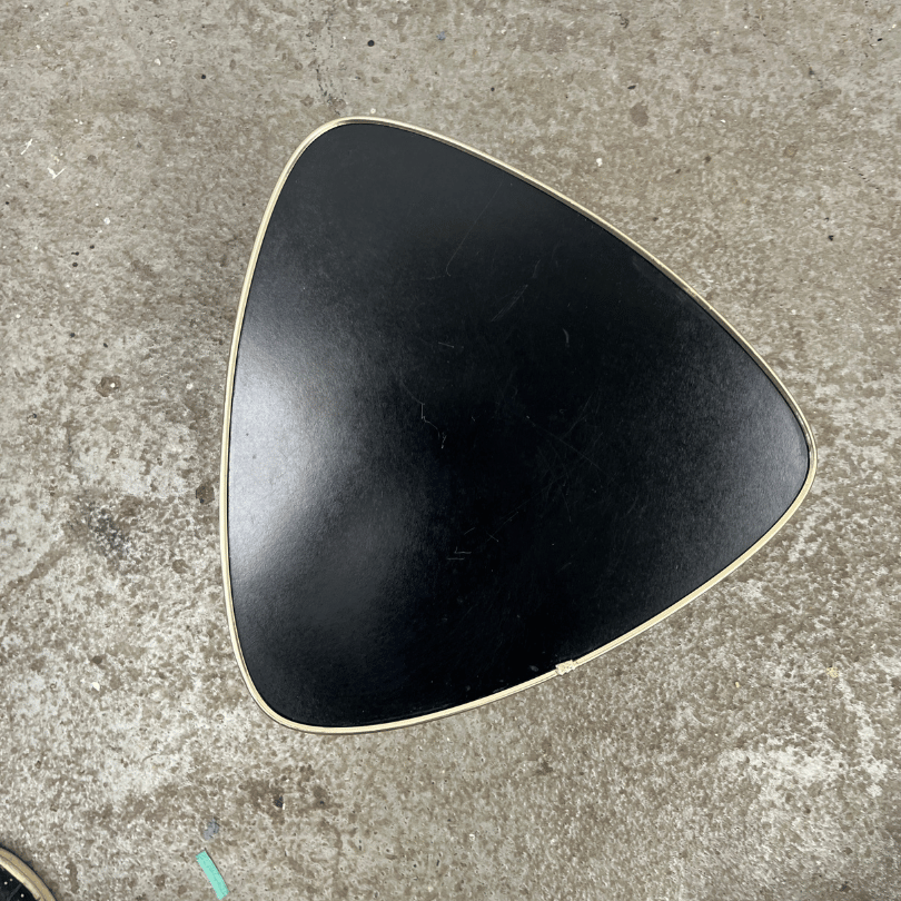 Plantentafeltje – zwart| jaren ‘50 - Afbeelding 2