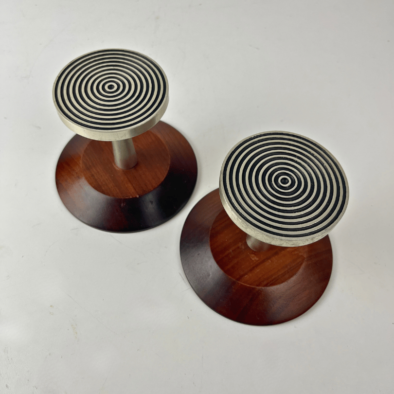 Set (2) garderobe haken | jaren ‘70 - Afbeelding 2