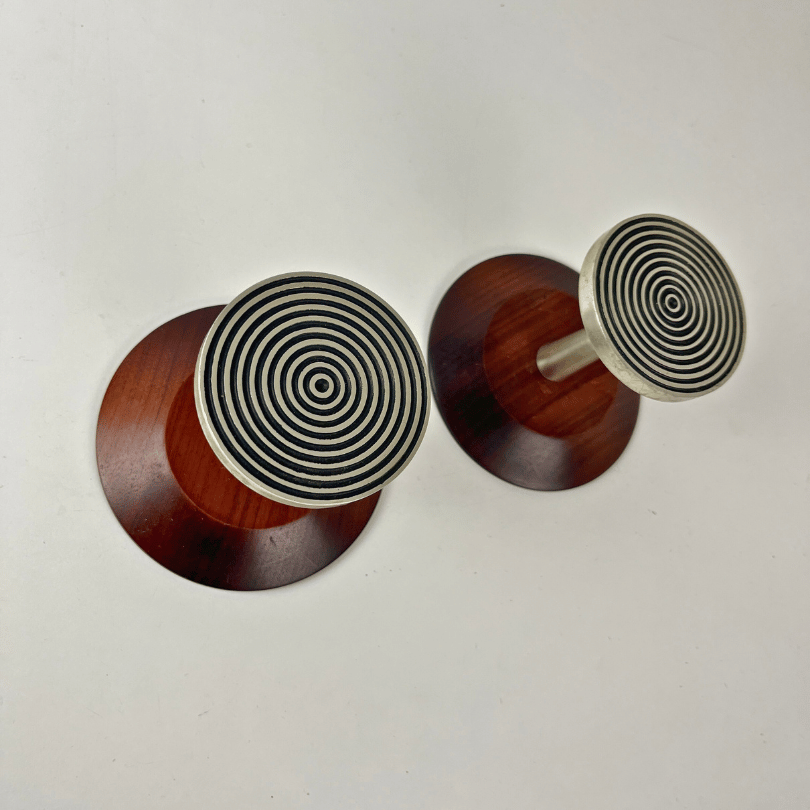 Set (2) garderobe haken | jaren ‘70