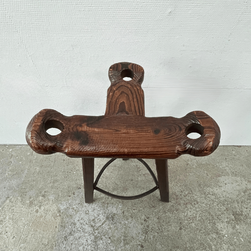 Spaanse kruk ‘Marbella’ *10 stuks* | jaren ‘60 - Afbeelding 4