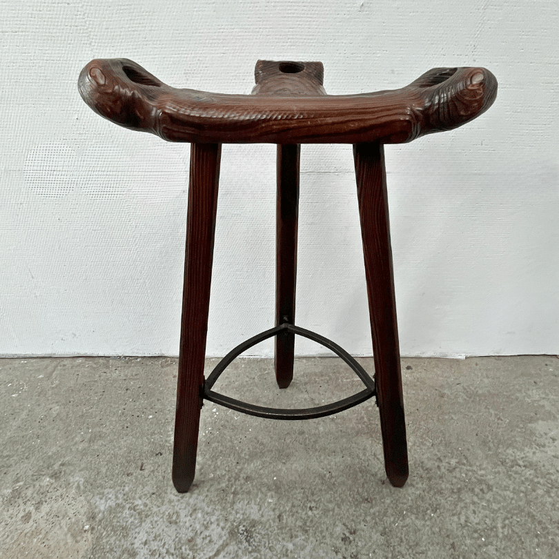 Spaanse kruk ‘Marbella’ *10 stuks* | jaren ‘60 - Afbeelding 5