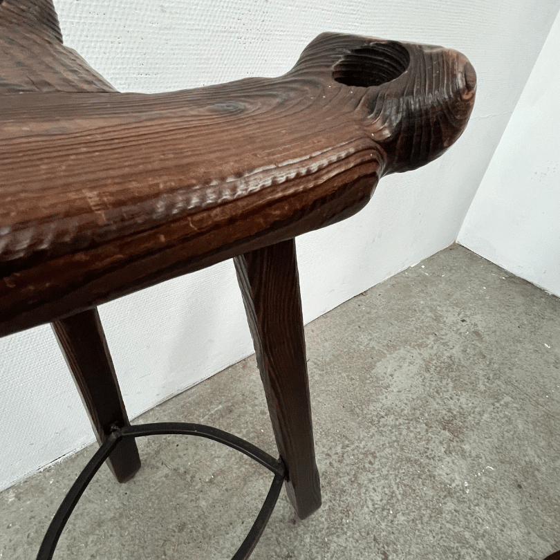 Spaanse kruk ‘Marbella’ *10 stuks* | jaren ‘60 - Afbeelding 6