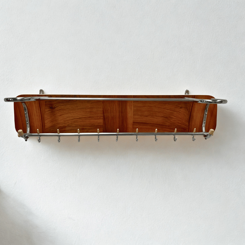 Wandkapstok chroom | jaren ‘50