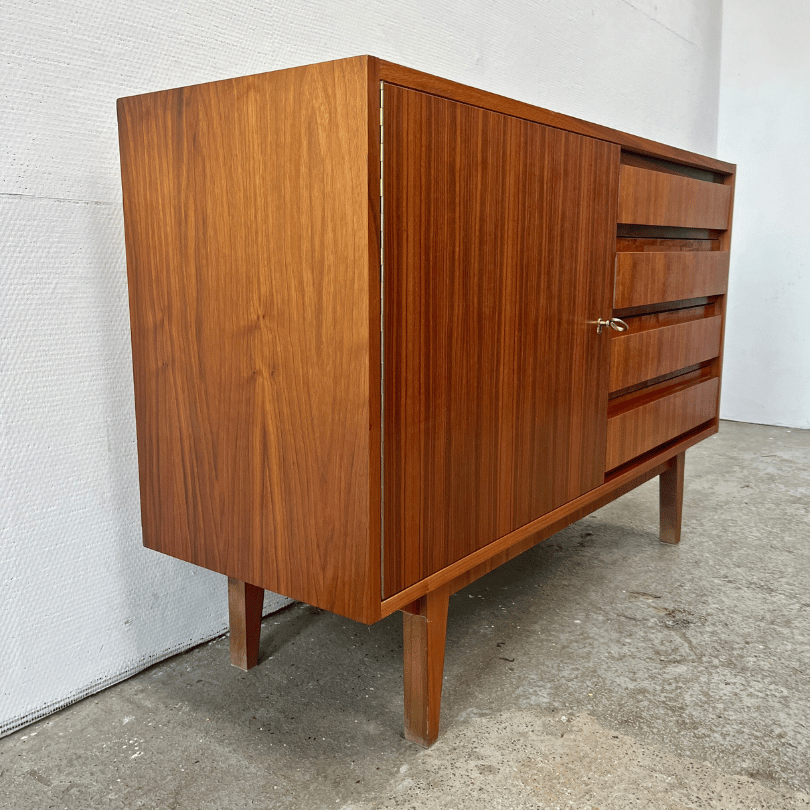 Dressoir met blinde lades – teak | jaren ‘60 - Afbeelding 2