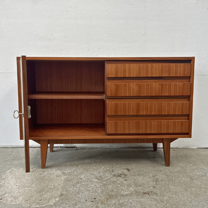 Dressoir met blinde lades – teak | jaren ‘60 - Afbeelding 6