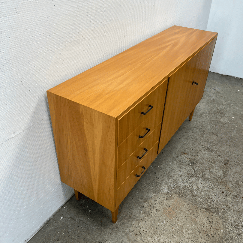 Dressoir – licht hout | jaren ‘60 - Afbeelding 2