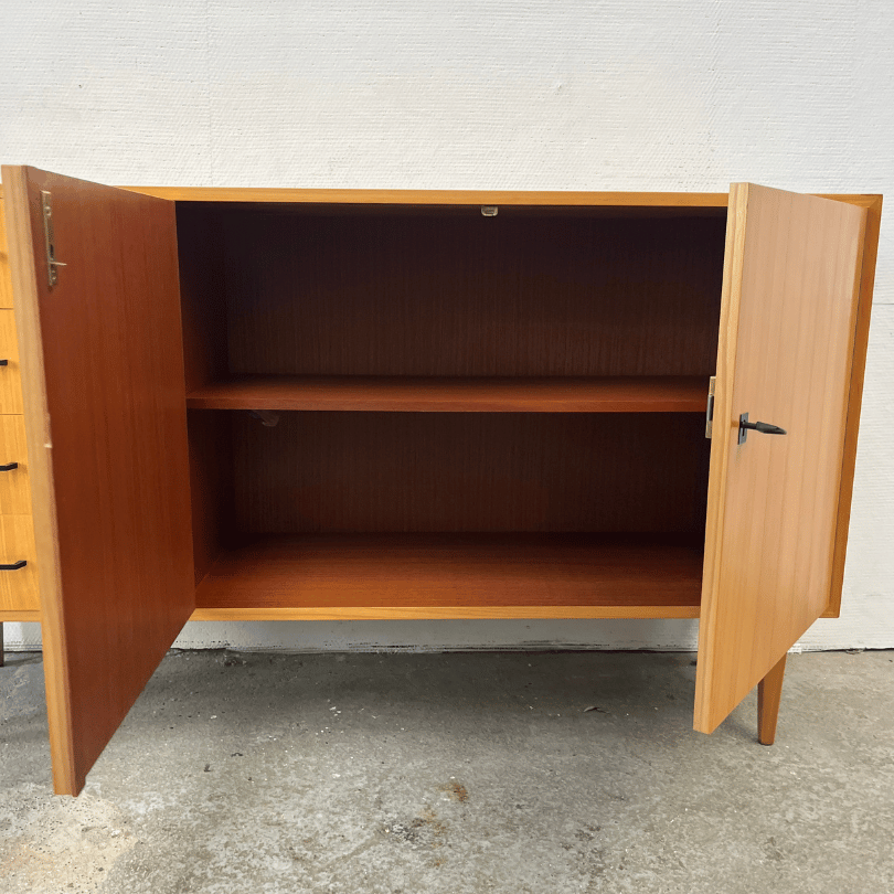 Dressoir – licht hout | jaren ‘60 - Afbeelding 6