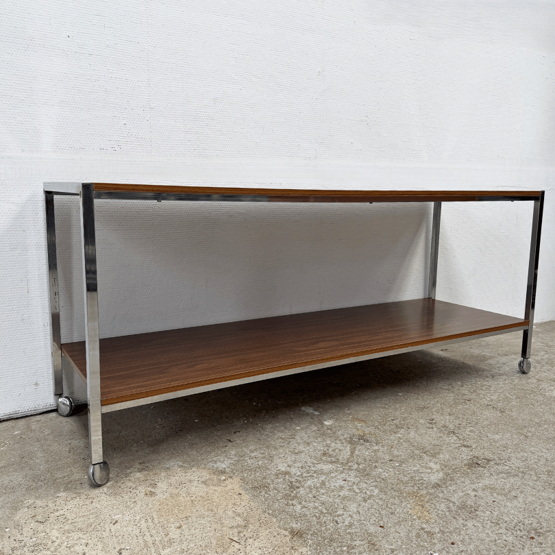 Sideboard op wieltjes | jaren ‘60 - Afbeelding 3