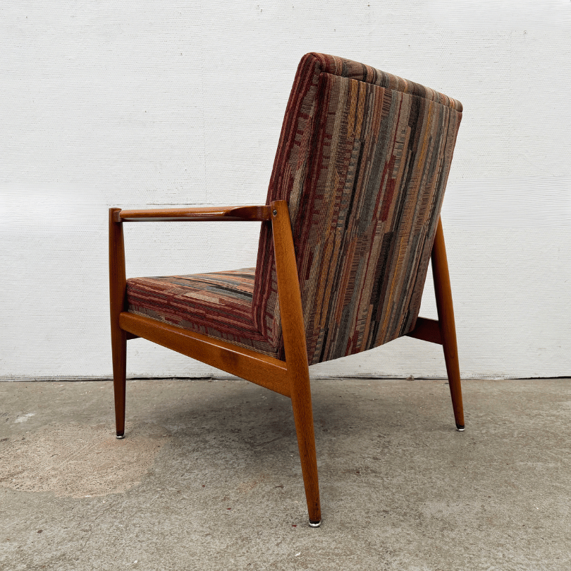 Fauteuil hout – meerkleurig *2 stuks* | jaren ‘60 - Afbeelding 3