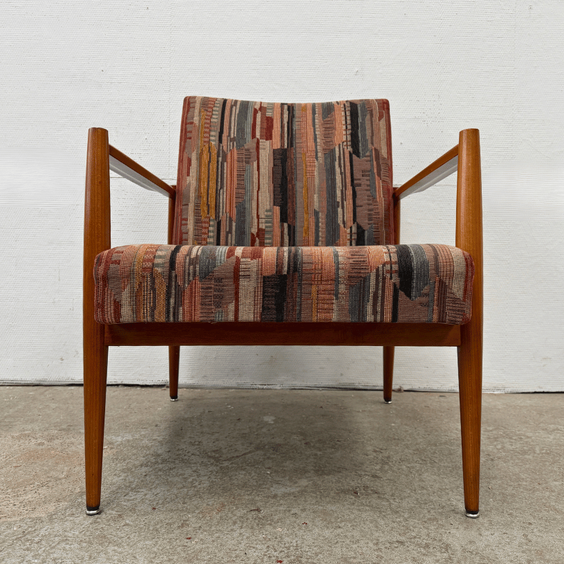 Fauteuil hout – meerkleurig *2 stuks* | jaren ‘60 - Afbeelding 4