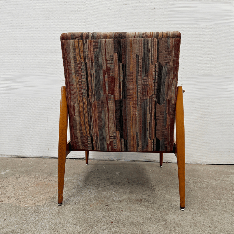 Fauteuil hout – meerkleurig *2 stuks* | jaren ‘60 - Afbeelding 5