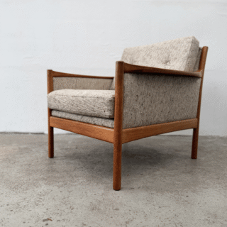 Fauteuil – ecru, tweed *2 stuks* | jaren ‘60