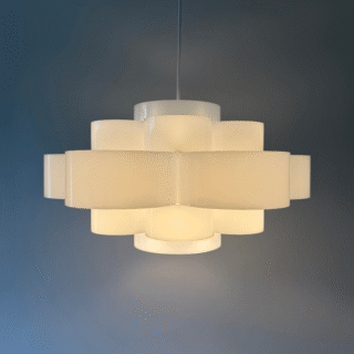 Hanglamp Space Age – plexiglas | jaren ‘70