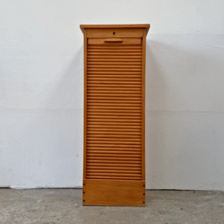 Roldeurkast – hoog, hout | jaren ‘50