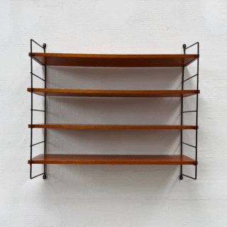 Wandrek met 4 planken | jaren ‘60
