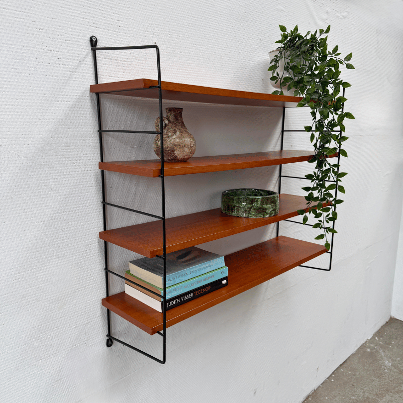 Wandrek met 4 planken | jaren ‘60 - Afbeelding 4