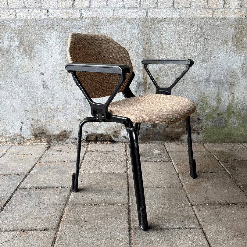 Set van 6 stoelen en 2 tafels, octogonaal – Fröscher | jaren ‘80 - Afbeelding 4