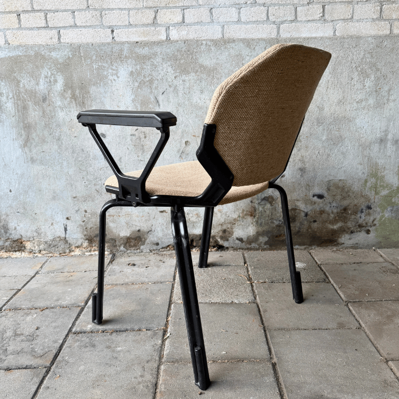 Set van 6 stoelen en 2 tafels, octogonaal – Fröscher | jaren ‘80 - Afbeelding 5