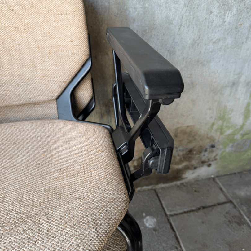 Set van 6 stoelen en 2 tafels, octogonaal – Fröscher | jaren ‘80 - Afbeelding 8