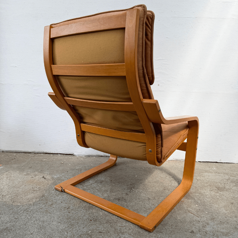Fauteuil Poäng, leer – IKEA | jaren ‘90 - Afbeelding 2