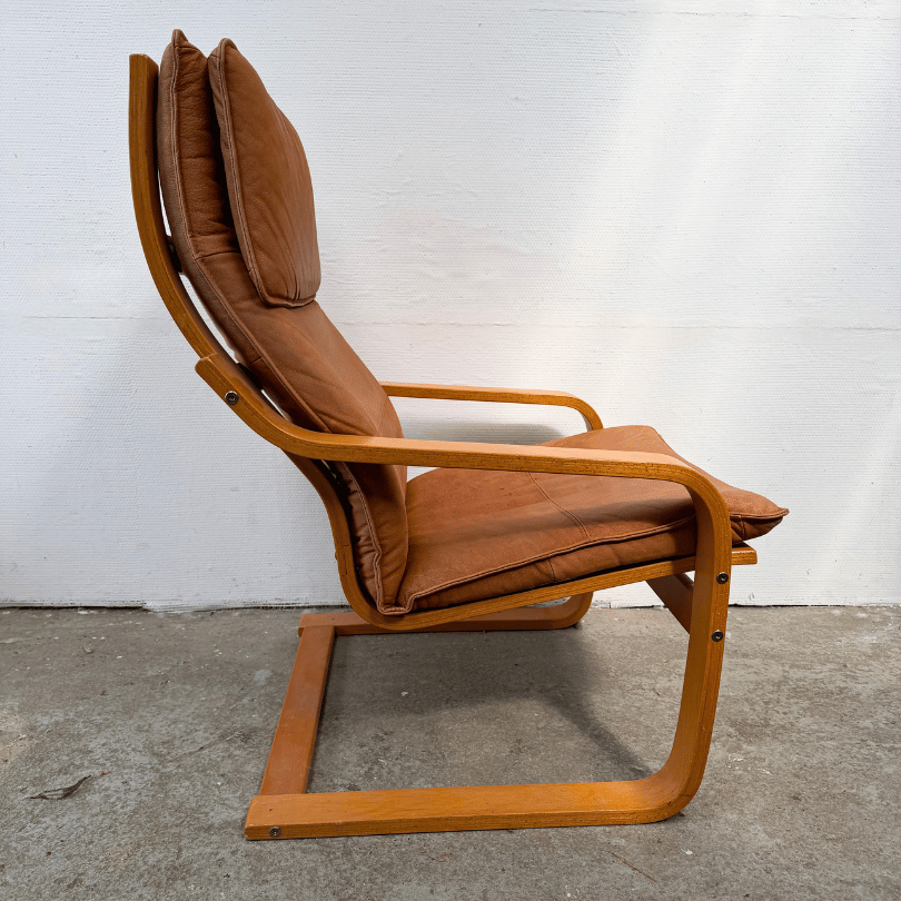 Fauteuil Poäng, leer – IKEA | jaren ‘90 - Afbeelding 3
