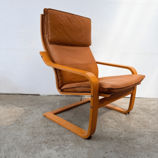 Fauteuil Poäng, leer – IKEA | jaren ‘90