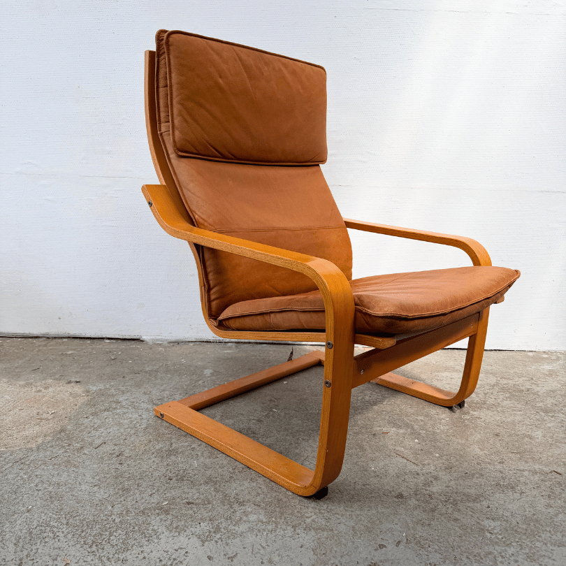Fauteuil Poäng, leer – IKEA | jaren ‘90