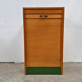 Roldeurkastje – halfhoog, hout | jaren ‘50