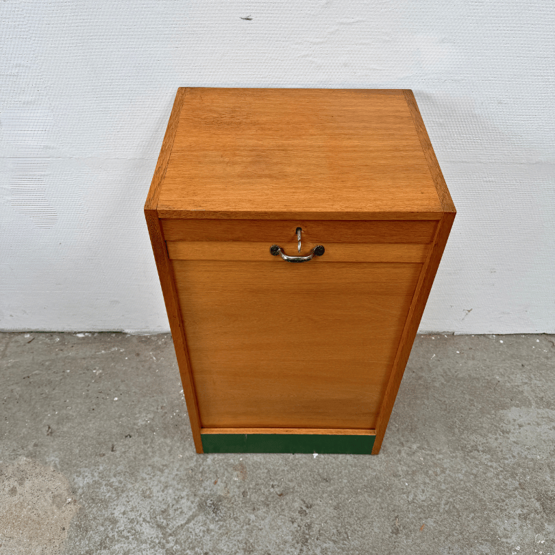 Roldeurkastje – halfhoog, hout | jaren ‘50 - Afbeelding 5
