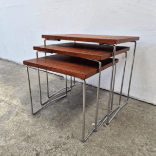Mimiset chroom, hout – Brabantia| jaren ‘60