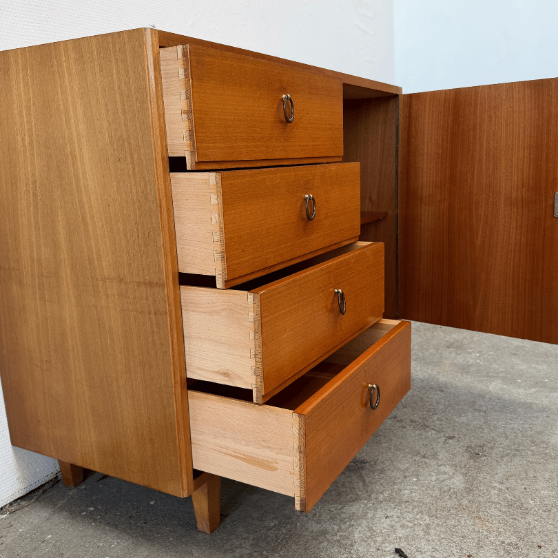 Dressoir, hout (100cm) | jaren ‘60 - Afbeelding 4
