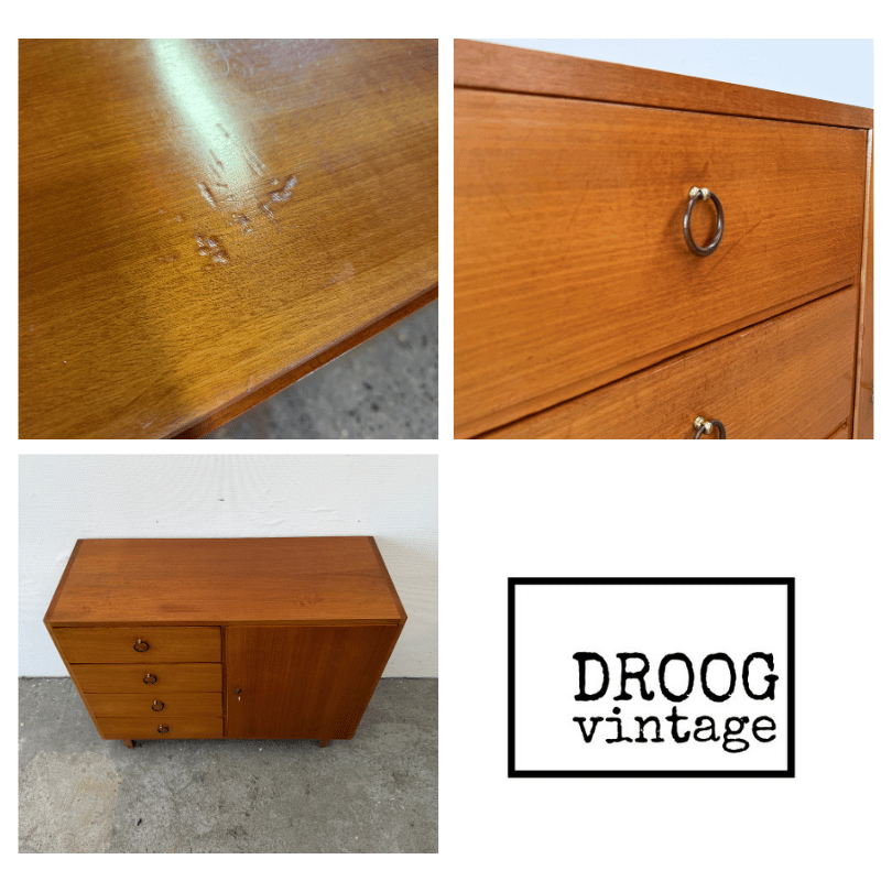 Dressoir, hout (100cm) | jaren ‘60 - Afbeelding 5